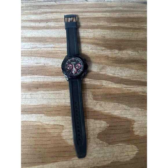 Fossil Mens Retro Traveler CH 2874 Chronograph Black Dial Men's Watch - Picture 2 of 6